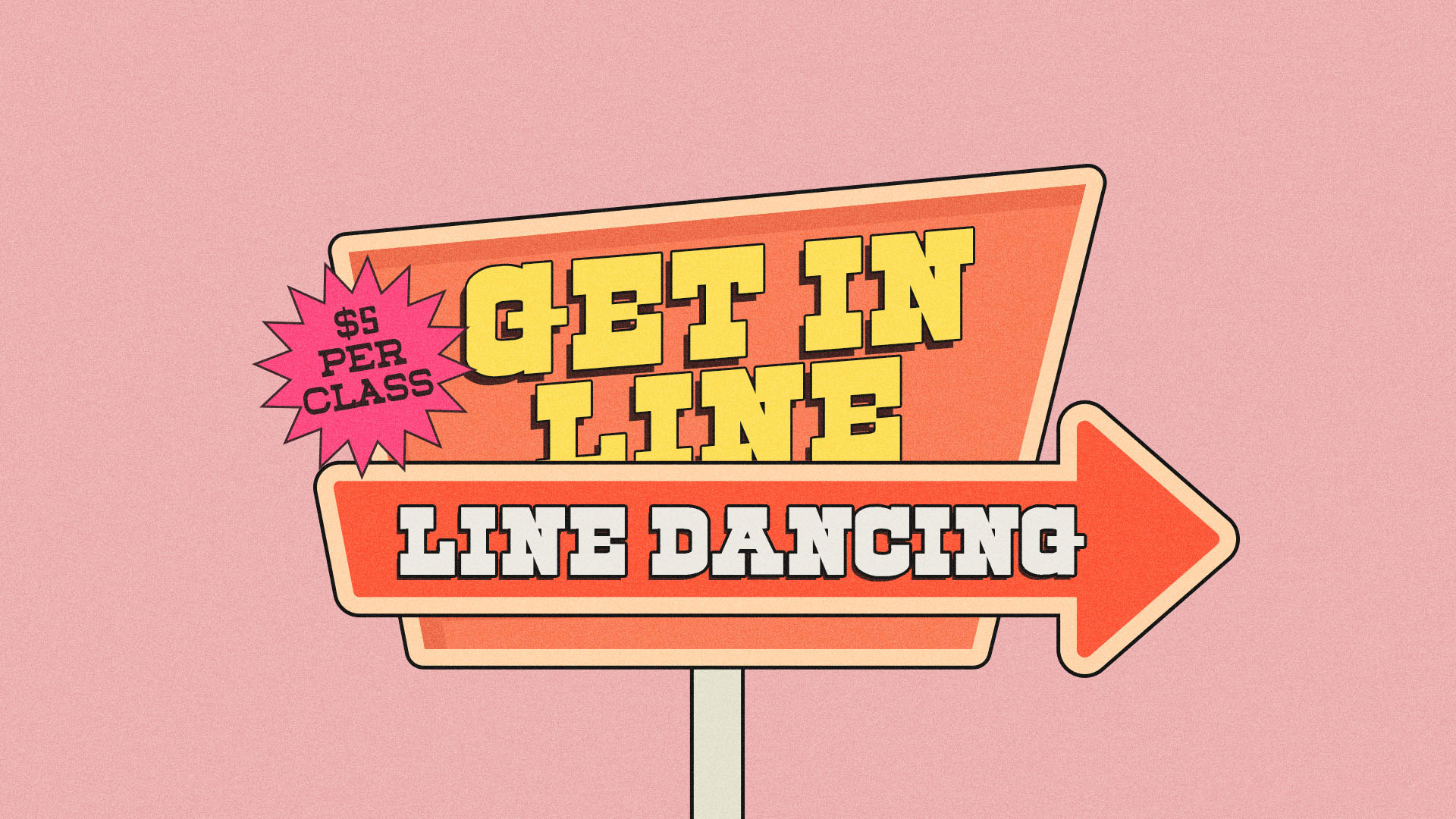 'Get In Line' Line Dancing 
