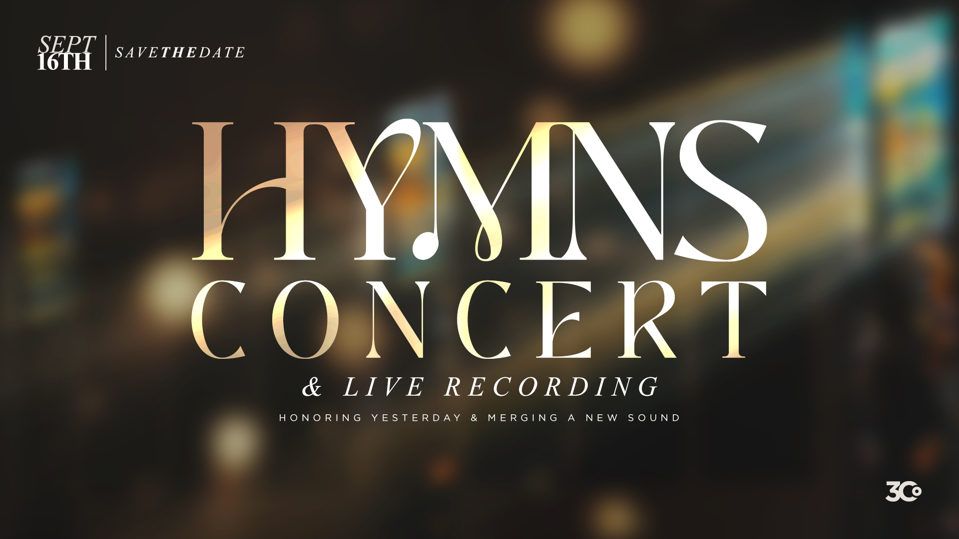 Hymns Concert + Live Recording