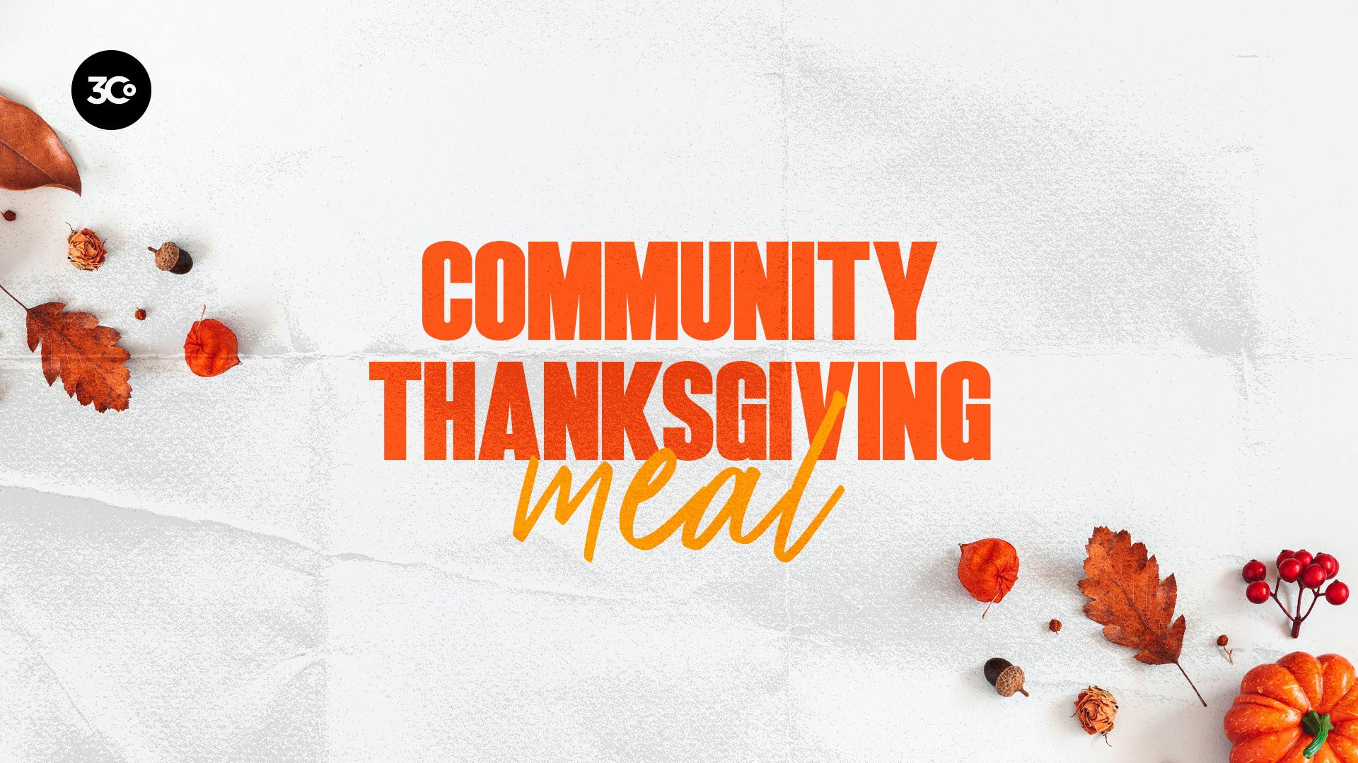 Thanksgiving Community Sunday